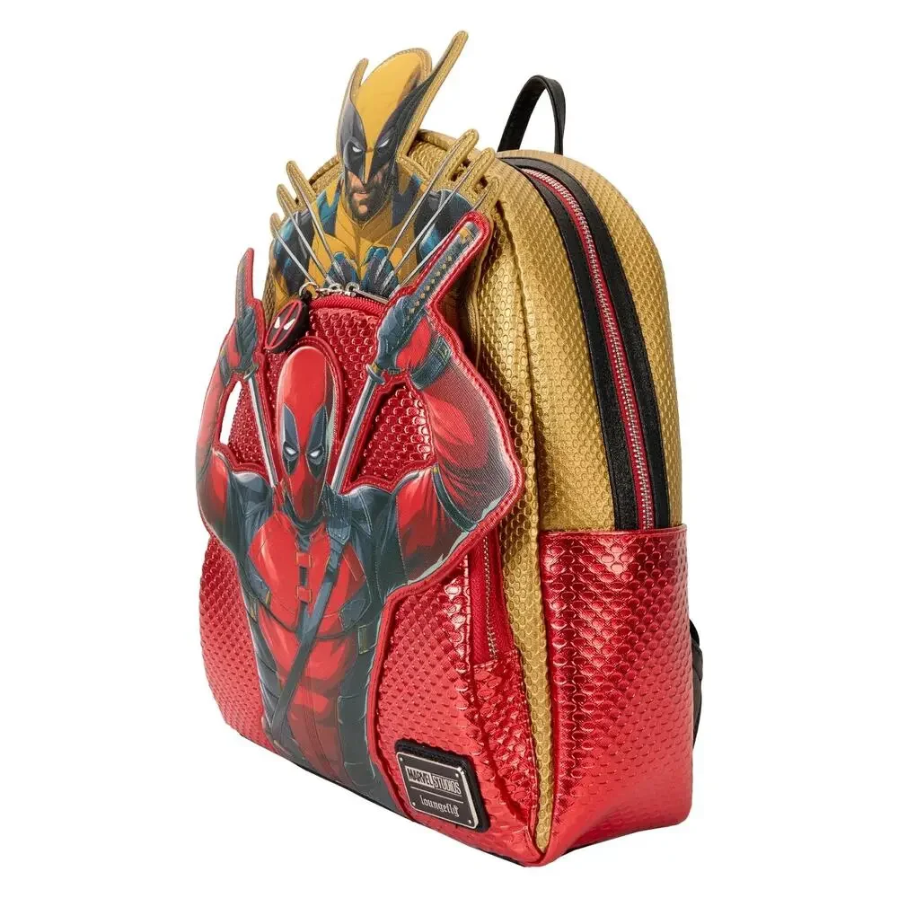 Loungefly Marvel Deadpool 3 Tier Mini Backpack